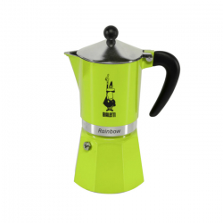 CAFETIERE RAINBOW VERT 6T
