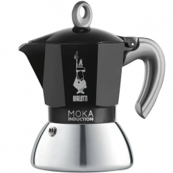CAFETIERE MOKA INDUCTION - NOIR - 4T