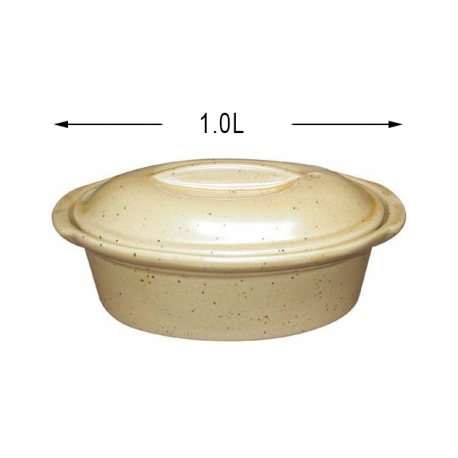 TERRINE OVALE GRES 1.0L N°6