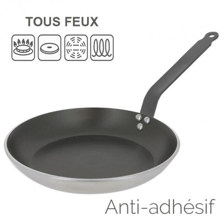 POELE CHOC RESTO INDUCTION 36cm DE BUYER