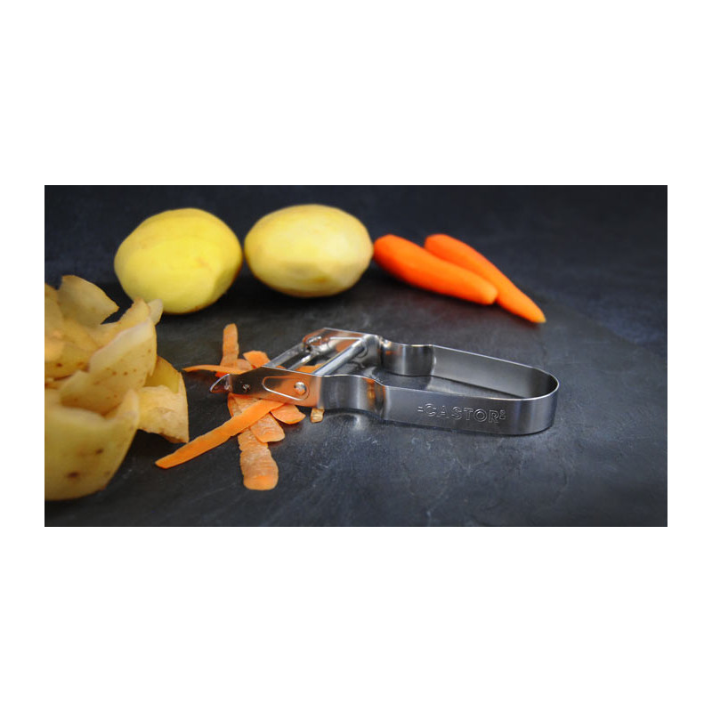 Eplucheur Universel en Inox Pour Fruits et Légumes CASTOR - 125778