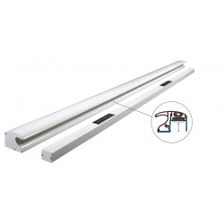 BANDEAU VENTOUSE 2M50 BLANC 9010 2 X 300KG GROOM