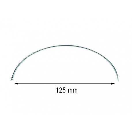 Carrelet courbe de 125 mm de long