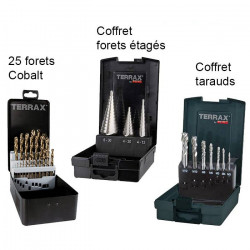 Coffret perçage fraisage taraudage