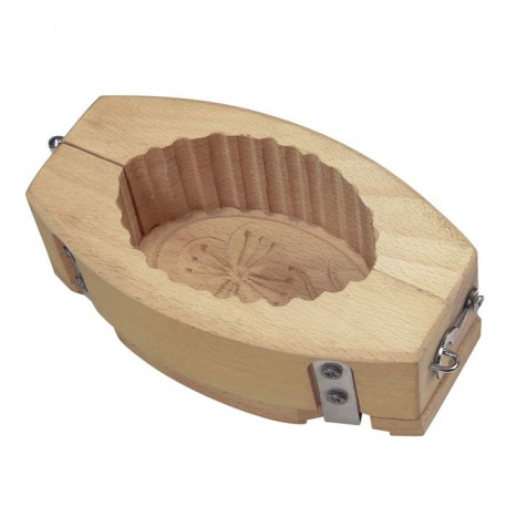 Moule à beurre ovale fleur