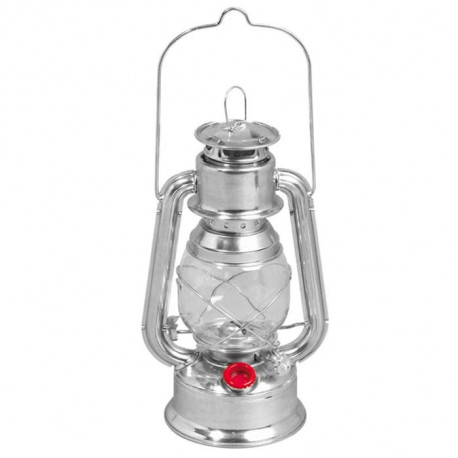 Lampe tempête luciole couleur métal