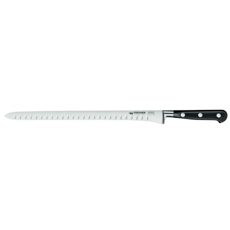 Couteau à Jambon saumon alvéolé forgé lame de 30 cm Sabatier