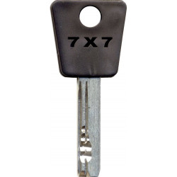 Clé 7X7 Mul-t-lock profil 076