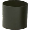 Manchette en émail noir mat femelle et femelle 200 mm