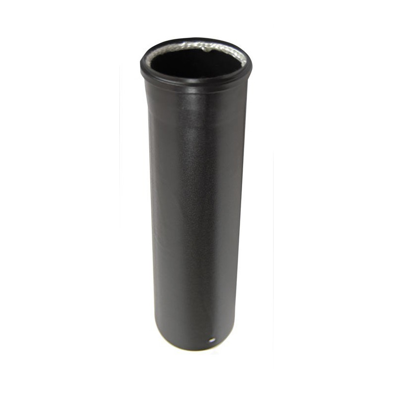 Conduit pellet émaillé - joint viton - longueur 1 m- diamètre 80 mm TEN