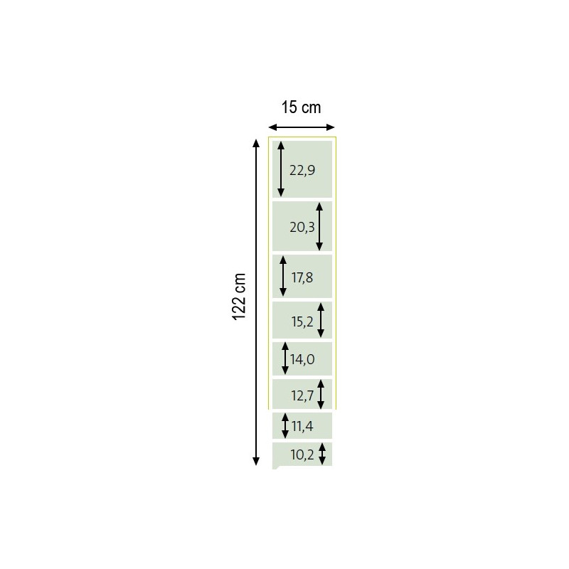 Grillage à mouton 2.00mm/1.80mm 120cm-10-15cm 50m Galvanisée