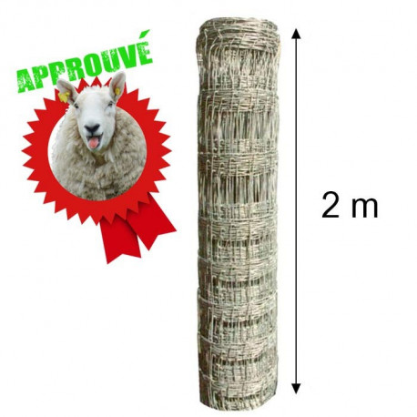 Grillage à Mouton Dégressif en Rouleau de 50 Mètres - Quaglia Métal