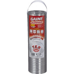 Gaine aluminium Pro ALU 3m diamètre 140 mm