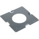 Plaque écart feu OPSINOX double paroi 180x230mm pour conduits DUOTEN