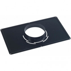 PLAQUE PROPRETE INOX NOIR 30X50 97