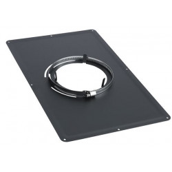 PLAQUE PROPRETE INOX NOIR 30X50 111