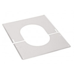 PLAQUE PLAFOND INCLINE BLANC 130