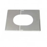 Plaque de finition pour plafond incliné 30° pour tuyaux 180mm