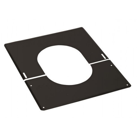 PLAQUE PLAFOND INCLINE NOIR 80