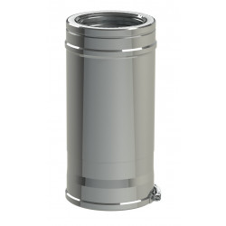 Conduit réglable DUOTEN inox 316 et inox 304 avec bride