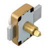 Verrou bouton + triangle de 14