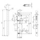 COFFRE CENTRAL ANCIEN MODELE AXE 30MM TYPE N