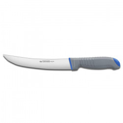 Couteau à parer lame courbe 22 cm - bleu