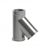 Té Y DUOTEN inox 135° 130 mm 180 mm