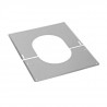 Plaque de finition pour plafond incliné 30° pour tuyaux 230mm