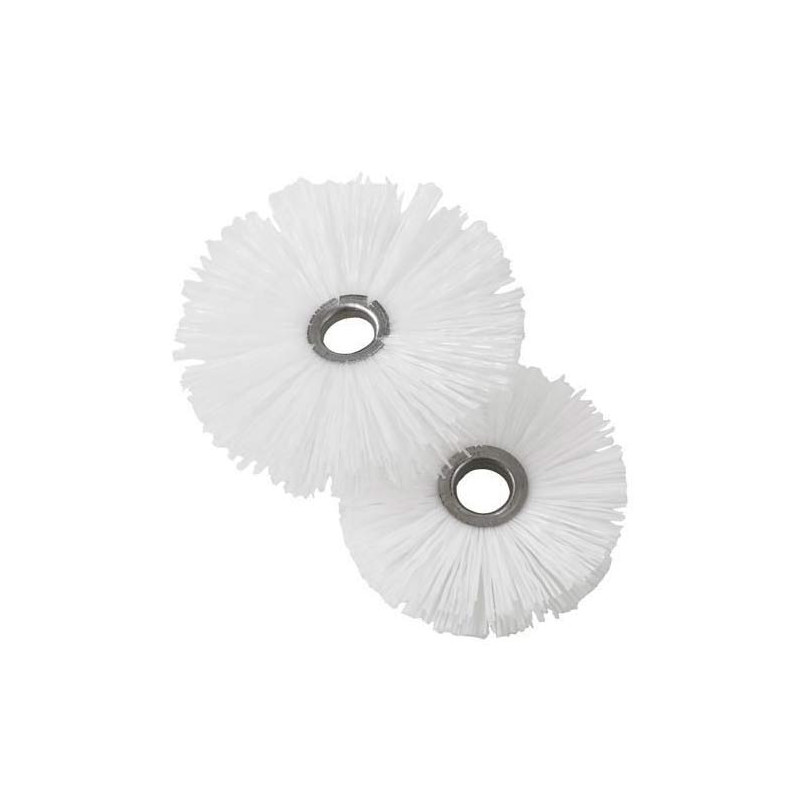 Lot De 6 Brosses Nylon Pour Nettoyeur Vapeur Vaporetto – Compatible Lecoaspira, Unico, Pro Series – Nettoyage Joints Carrelage