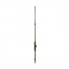 Crémone verrou sur têtière axe de 7,5 mm L1475 D600