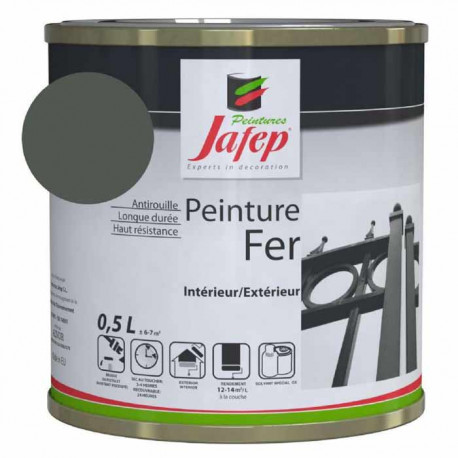 Peinture Fer Vert Saule 0,5L NCS S 6020-G90Y
