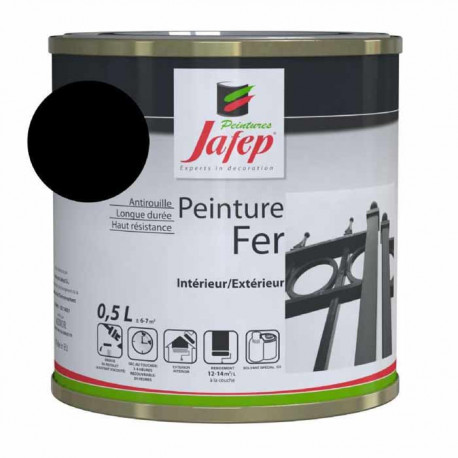 Peinture Fer Noir 0,5L RAL 9004