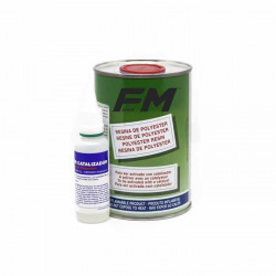 RESINE POLIESTER + CATALISEUR 500ML
