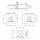 PAIRE CHARIOTS RENOVATION BR/PETP POUR VANTAIL DE 180 KG MAX