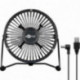 Mini ventilateur USB de bureau noir