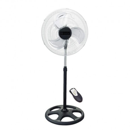 Ventilateur sur pied réglable avec télécommande