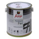 Pot de peinture blanche pour le fer