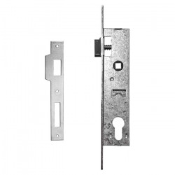 Serrure à larder CORBIN pour cylindre européen entraxe 85 mm axe 25 mm