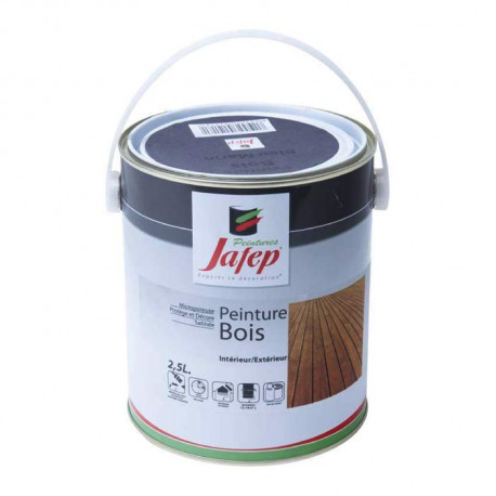 Peinture Bois Bleu marine 2,5L RAL 5004