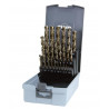 Coffret de 25 forets cobalt 1 à 13mm