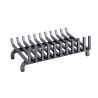 Porte-bûche ABAQUE grise 11 barres