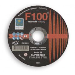 Disque à tronçonner Diamant F100 125x1x22