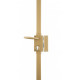 3PT TARGA BRONZE VERT. FOUIL. DTE PORTE 2M25