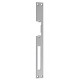 Têtière pour serrure électrique double empennage Inox