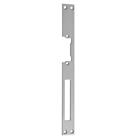 Têtière pour serrure électrique double empennage Inox