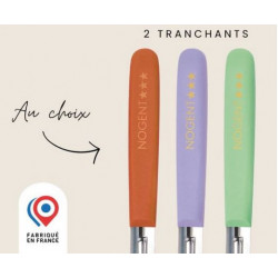 Eplucheur Nogent 2 tranchant couleur bleu