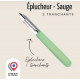 EPLUCHEUR 2 TRANCHANTS NOGENT Sauge