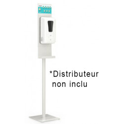 Support pour distributeur de gel hydroalcoolique