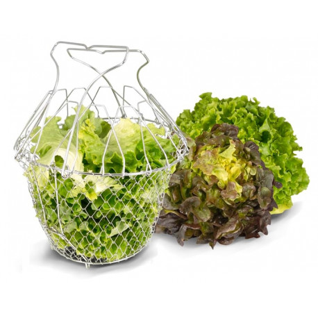 PANIER SALADE PLIANT INOX